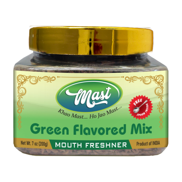 Green Flavoured Mix Mouth Freshener - 180gm